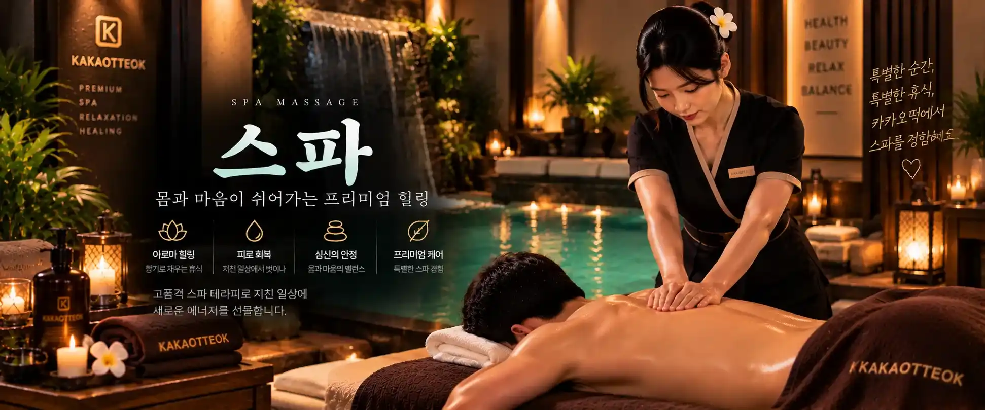 스파 - 카카오떡
