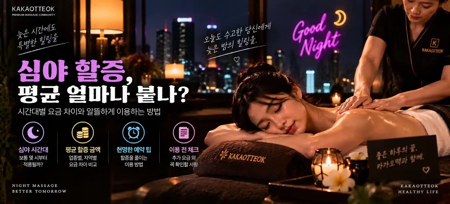 심야 할증, 평균 얼마나 붙나