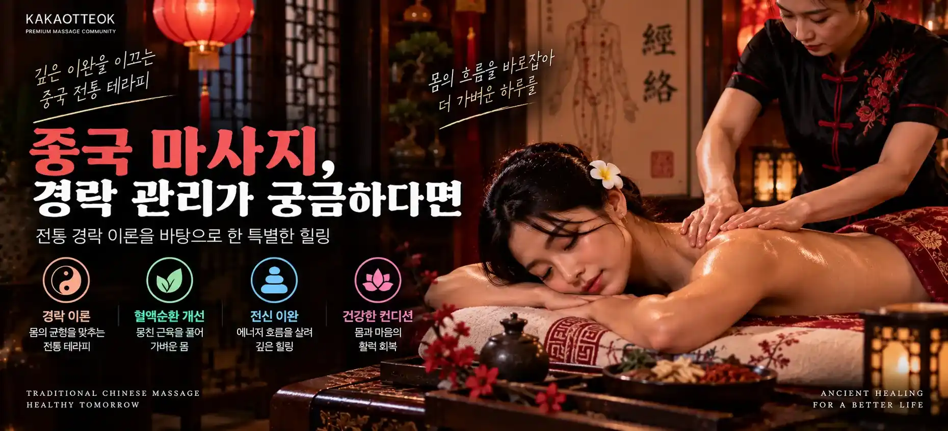 중국 마사지, 경락 관리가 궁금하다면