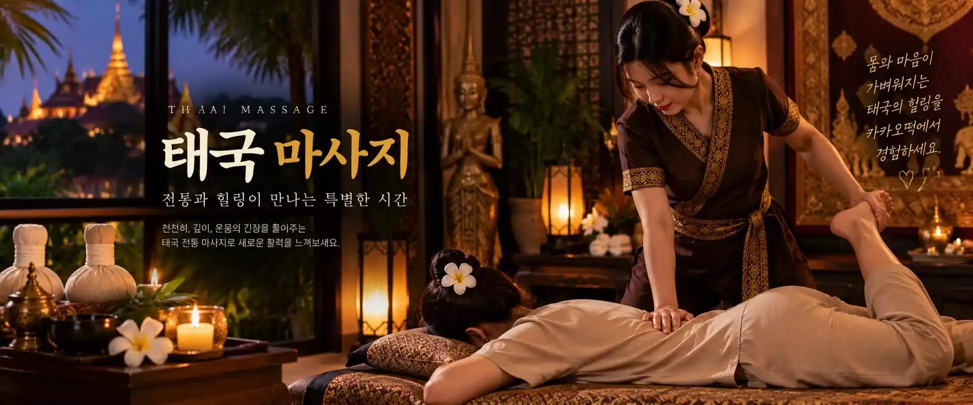 태국 마사지 - 카카오떡