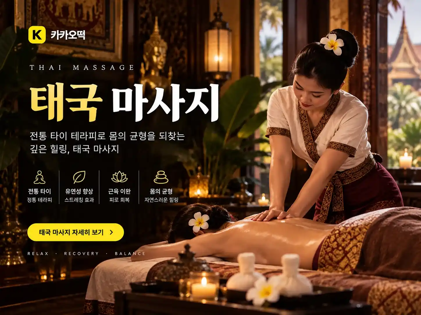 태국 마사지 - 카카오떡